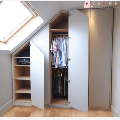 Attic Understairs Gallery Sliding Fitted Built In Wardrobes