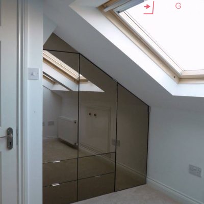 Sliding, Fitted Attic & Understairs Built In Wardrobes 06